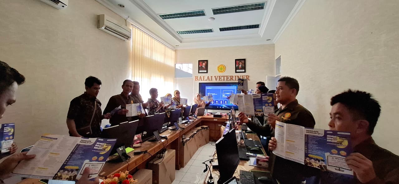Kerjasama Balai Veteriner Bukittinggi dengan Salut jam Gadang UT Padang